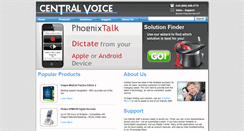 Desktop Screenshot of central-voice.com